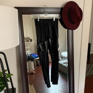 BlackMilk Clothing Spartan PVC Wetlook Leggings